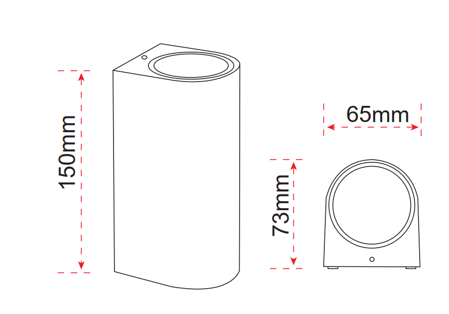 Up Down LED Wall Light 4