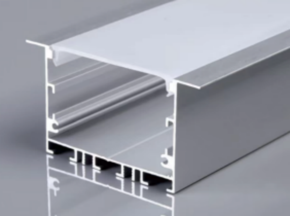 Jointless Custom Linear light   (Two strip lights inside)  （9.26W/m, 1120lm/m， 4000K, W66*H35 mm, IP54) 1